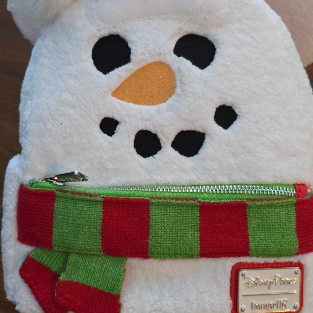 Disney Snowman Plush Bag